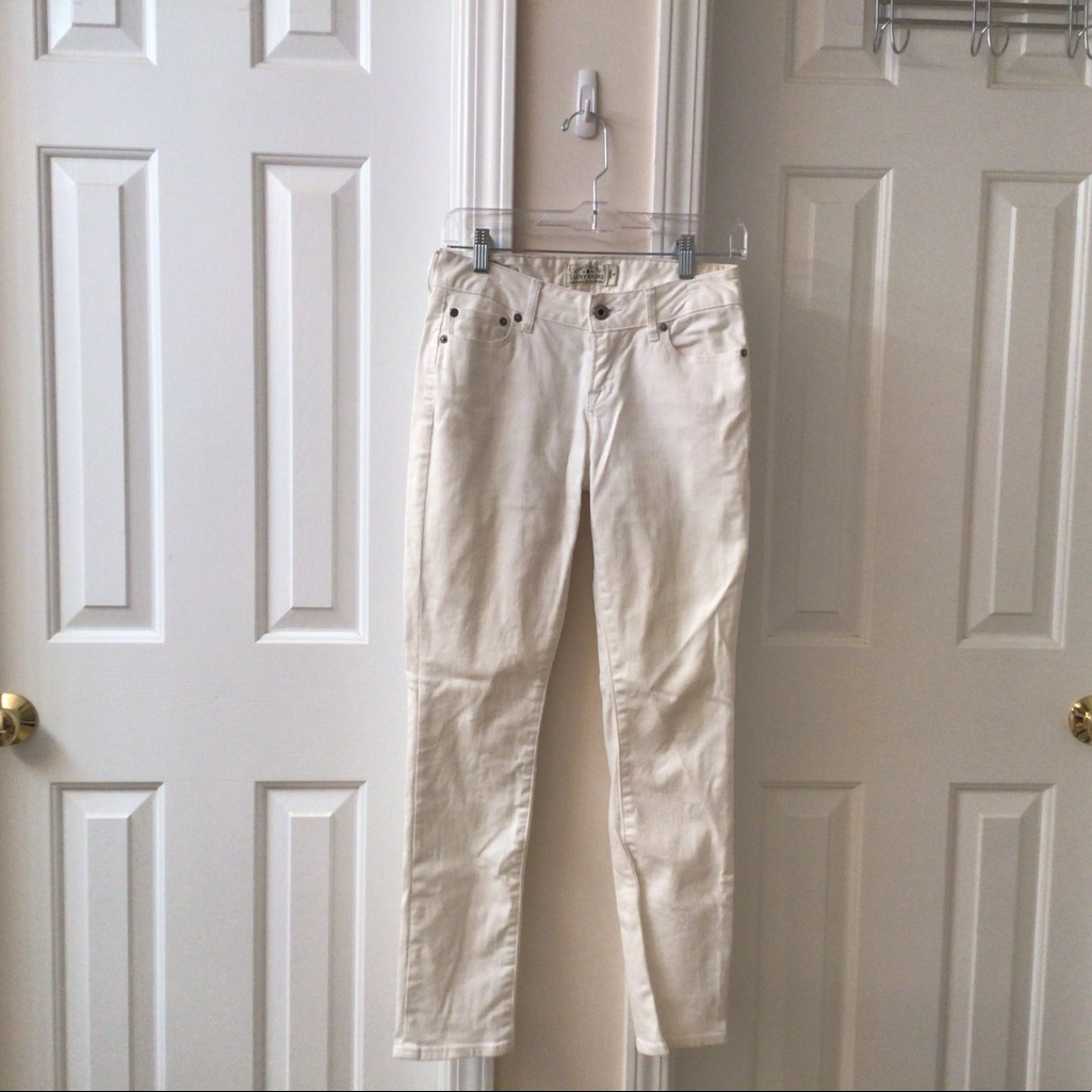 Lucky Brand White Skinny Jeans